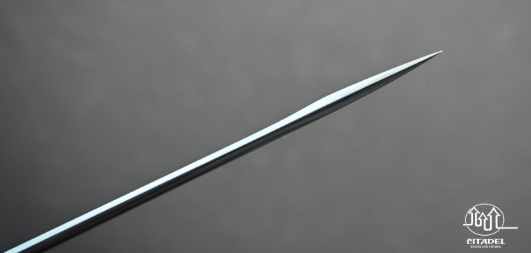 Wolf Wakizashi Blade with Traditional Mounting.