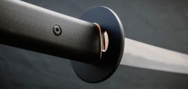 Modern Katana Blade with Traditional Design