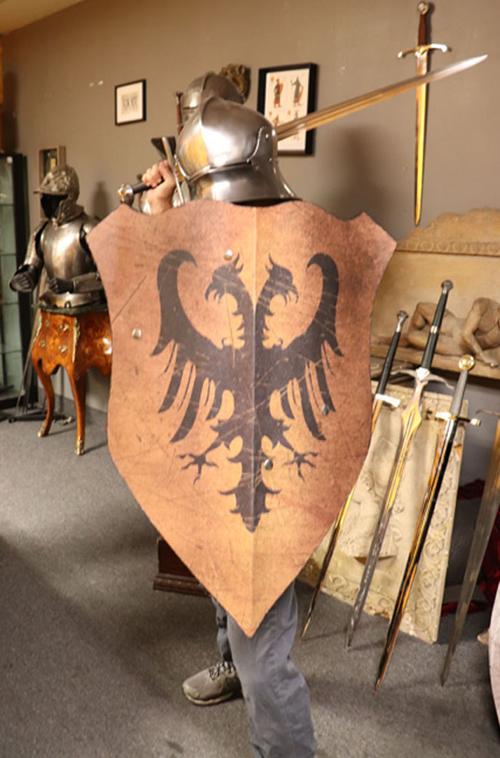 German Round Shield