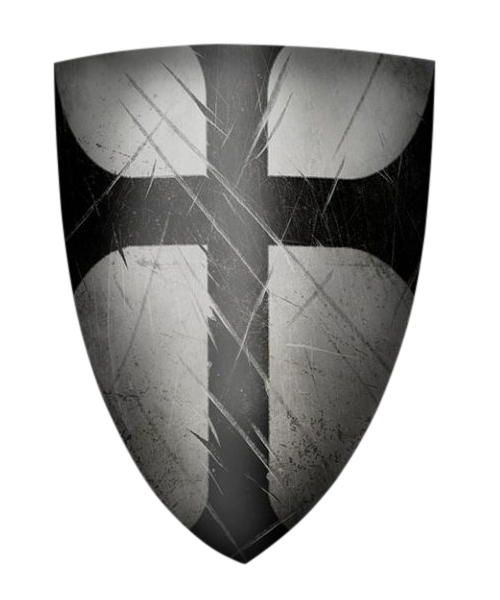 Medieval Crusader Knight Shield