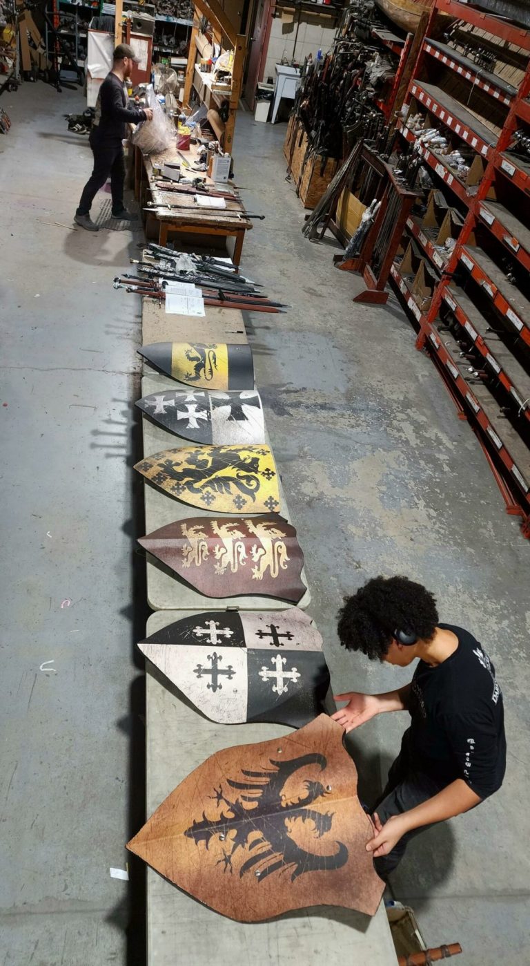 German Round Shield