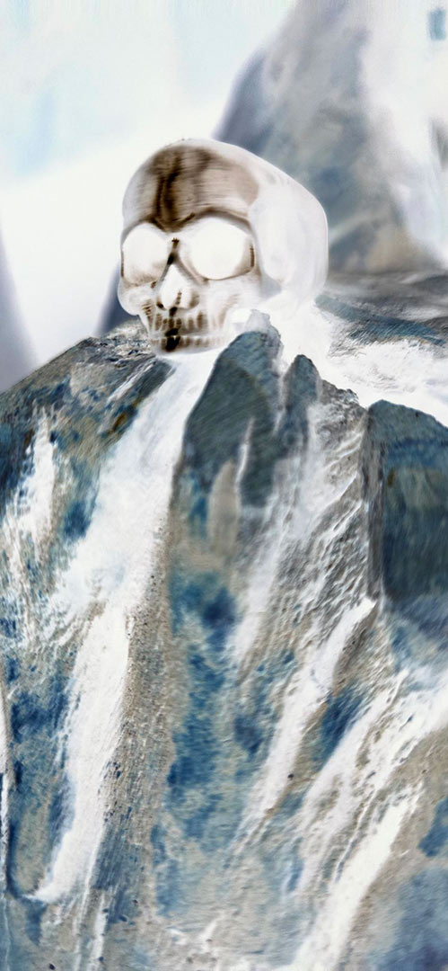 Half Skull Metal Ring