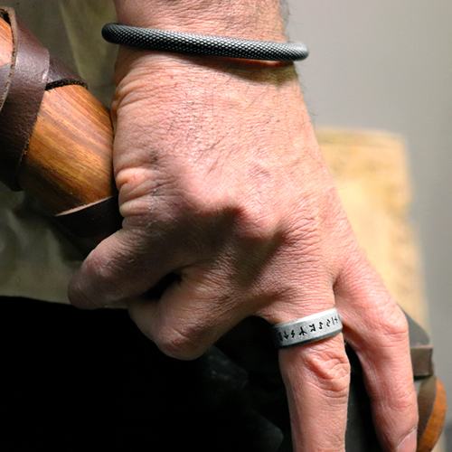 Viking Runes Warrior Ring