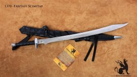 Curved Fantasy Scimitar Blade