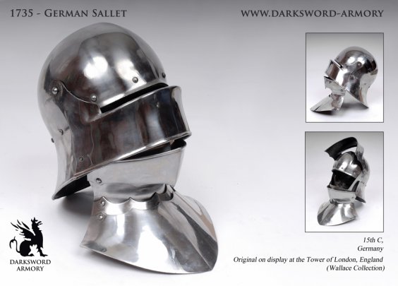 German Sallet Helmet