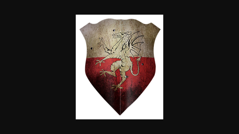 King Arthur Style Round Shield