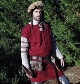 Celtic Medieval Maroon Tunic