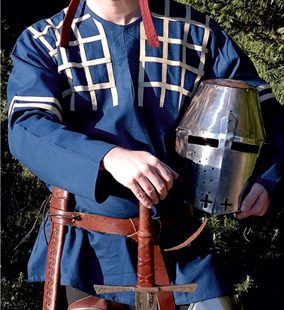 Men's Medieval Green Tunic Shirt