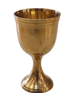 Medieval Brass Chalice